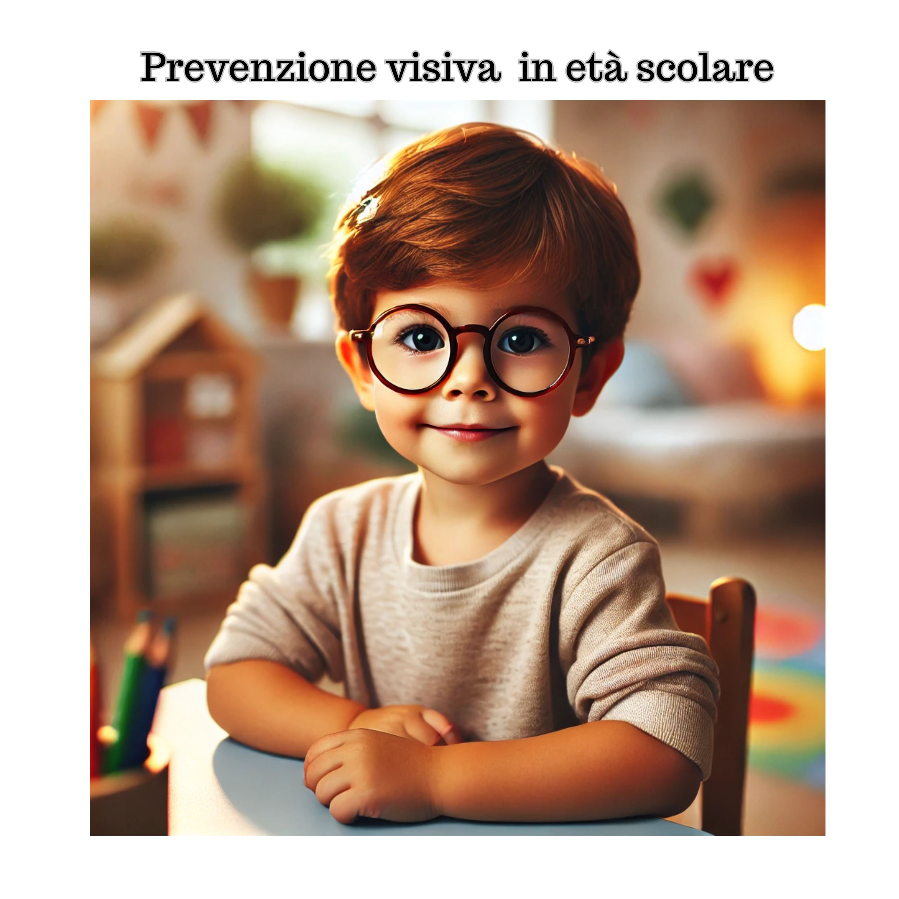 Come Proteggere la Vista dei Bambini in Età Scolare - ottica dieci decimi Napoli Vomero